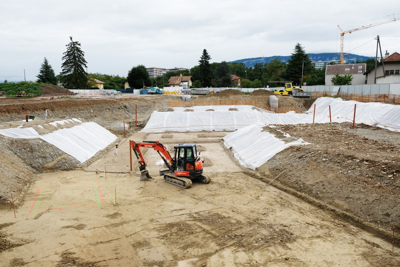 Ouverture du chantier sur le site de La Bourdonnette